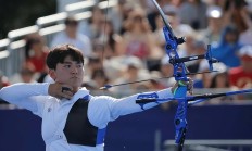 韩国选手获得射箭比赛亚军
