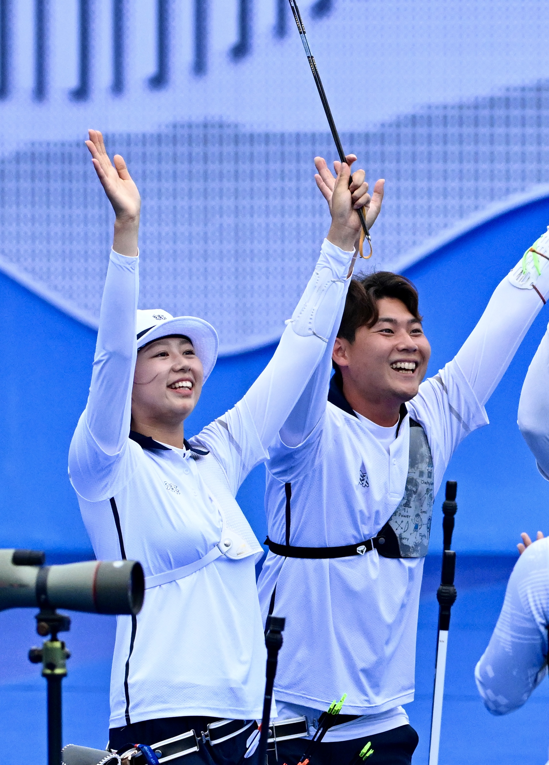 韩国选手获得射箭比赛亚军